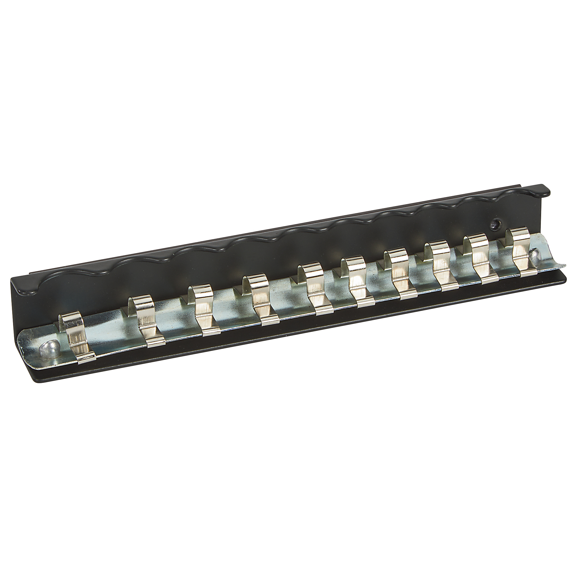 Ironton Magnetic Socket Holder, 1/4in., Holds 10-Pc. Sockets